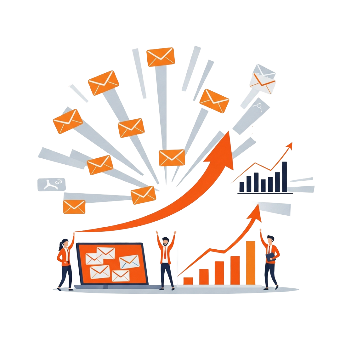 一斉送信で売上拡大